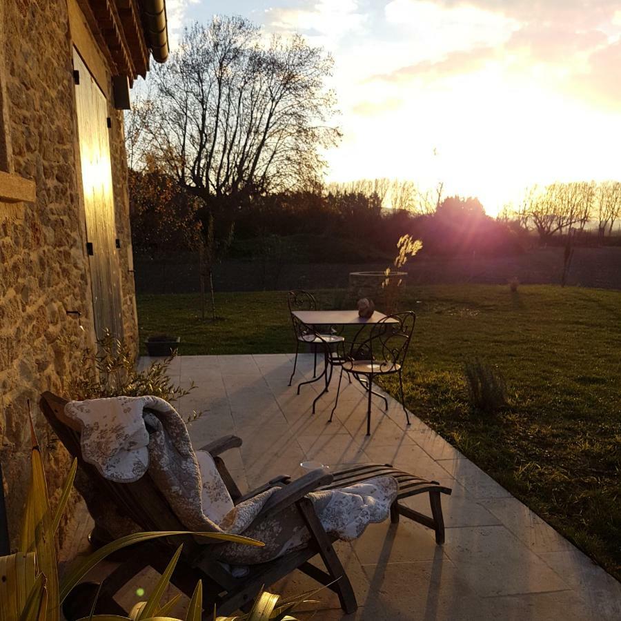 Bed and Breakfast Fontaine De Cerier Castillon-du-Gard Exterior foto